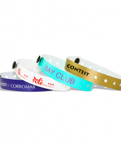 Pulseras de Vinilo Estrecho
