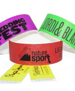 Pulseras Tyvek 25mm